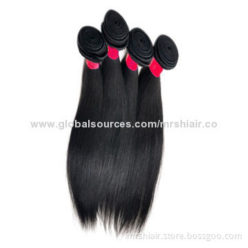 18" Human Hair Weave Extensions, Dark Color